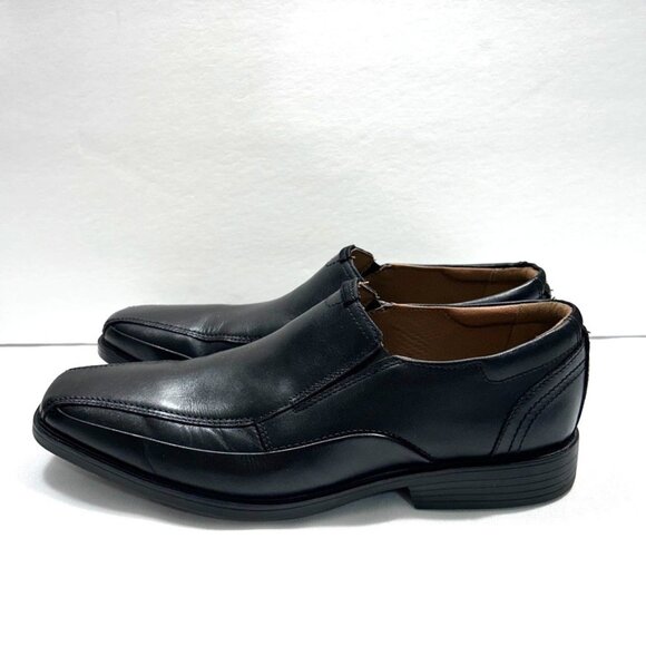 Clarks Collection Clarkslite Ave Loafers Black Men's Shoes Leather US 10M - Picture 5 of 9